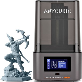 پرینتر رزینی Anycubic Mono 4 Ultra به همراه دستگاه شستشو و پخت Cleaner 3.0