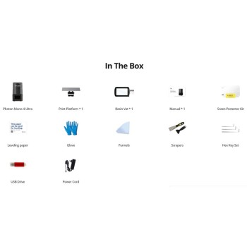 پرینتر سه بعدی انیکیوبیک مدل Anycubic Photon Mono 4 Ultra به همراه رزین استاندارد