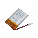 باتری لیتیومی 3.7V 200mAh دارای برد محافظ