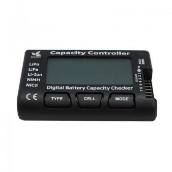 دستگاه نمایشگر و مانیتورینگ ولتاژ باتری های لیتیومی / NiMH / NiCD