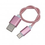 کابل انتقال دیتا و شارژر 25 سانتی متری USB Type C