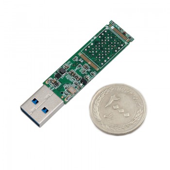 ماژول درایور Nand Flash دارای ارتباط USB3.0 مناسب برای پکیج های LGA52 / TSOP48