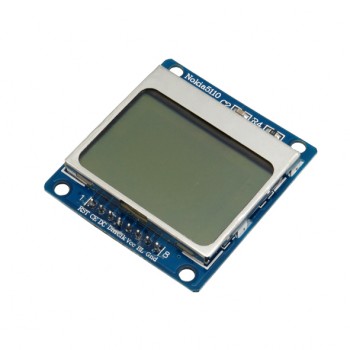 ماژول نمایشگر LCD تک رنگ NOKIA 5110 دارای نور زمینه آبی