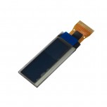 نمایشگر OLED تک رنگ 0.91 اینچ دارای کابل فلت 14 پین و چیپ درایور SSD1306