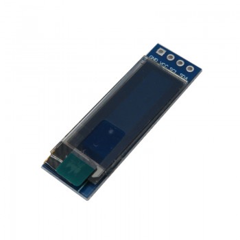 ماژول نمایشگر OLED تک رنگ 0.91 اینچ دارای ارتباط I2C و چیپ درایور SSD1306