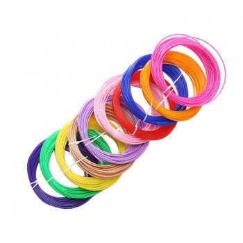 فیلامنت PLA سفید رنگ پرینتر 3بعدی 10متری قطر 1.75mm