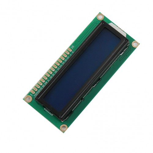  نمایشگر LCD کاراکتری 1602 دارای رنگ زمینه آبی و ولتاژ کاری 5 ولت