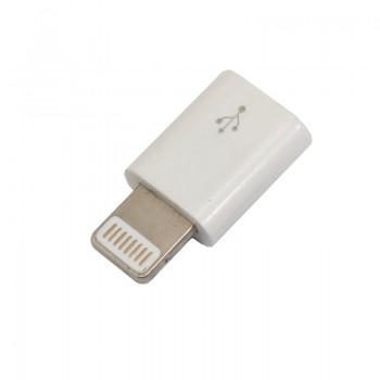 تبدیل میکرو USB به لایتنینگ مناسب برای شارژ / انتقال داده