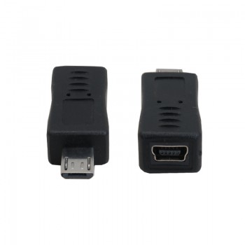 مبدل مینی USB به میکرو USB  مناسب برای شارژ / انتقال داده