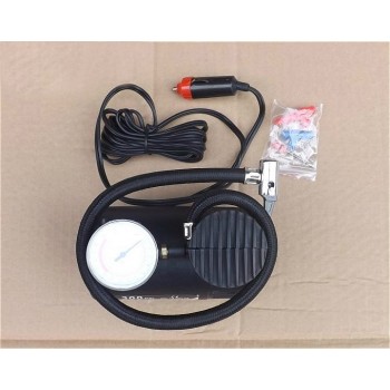 دستگاه پمپ باد فندکی ماشین دارای نمایشگر درجه تنظیم باد