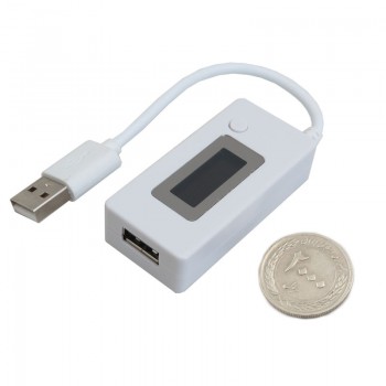 ماژول مانیتورینگ ولتاژ ، جریان و میزان شارژ انجام شده USB و میکرو USB