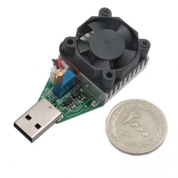 دشارژر USB همراه با خنک کننده و پیچ تنظیم جریان