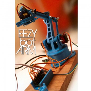 کیت قطعات پلاستیکی بازوی رباتیک EEZYbotARM با 4 درجه آزادی