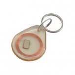 تگ RFID سر کلیدی شفاف ضد آب دارای فرکانس IC key ) 13.56MHz )