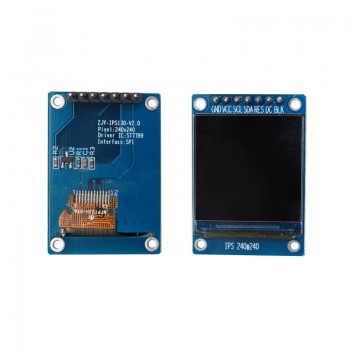 ماژول نمایشگر IPS LCD 1.3 inch با درایور SSH1106 و رابط SPI