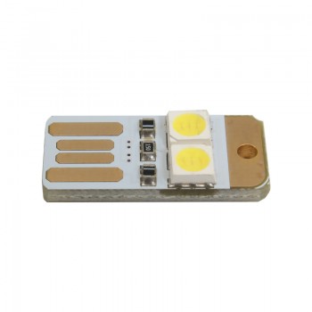 ماژول چراغ LED کوچک USB دو طرفه ( مهتابی )