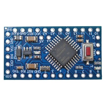 برد آردوینو Pro Mini دارای پردازنده مرکزی ATmega328