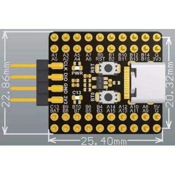 برد آرم مینی پردازنده STM32F103C8T6