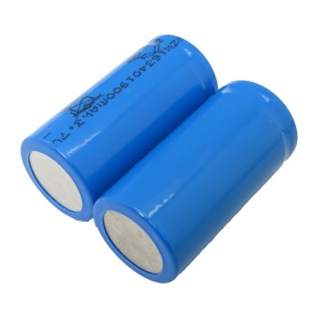 بسته 2 تایی باتری لیتیوم یون 1900mAh 3.7V سایز 16340