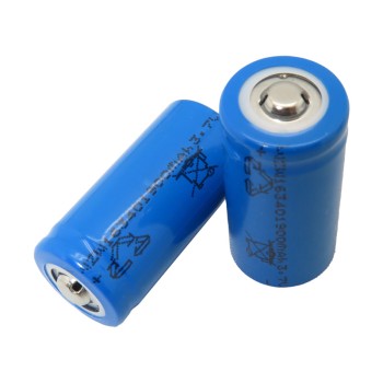 بسته 2 تایی باتری لیتیوم یون 1900mAh 3.7V سایز 16340