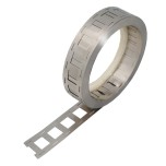 نوار استیل نیکل جوش باتری دو ردیفه ضخامت 0.15 و عرض 27 میلی متر - 1 متری