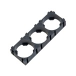 بسته 4 تایی براکت پلاستیکی 1X3 نگهدارنده باتری های لیتیوم یون 18650