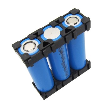 بسته 4 تایی براکت پلاستیکی 1X3 نگهدارنده باتری های لیتیوم یون 18650