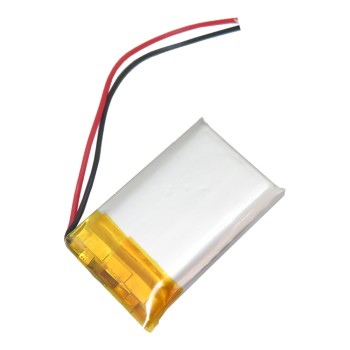 باتری لیتیومی تک سل  3.7V 250mAh 