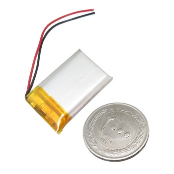 باتری لیتیومی تک سل  3.7V 200mAh 