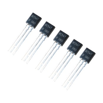 ترانزیستور BC547 نوع NPN پکیج TO-92 - بسته 5 عددی ترانزیستور BC547 نوع NPN پکیج TO-92 - بسته 5 عددی