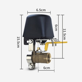 شیر برقی گاز هوشمند 12 ولتی