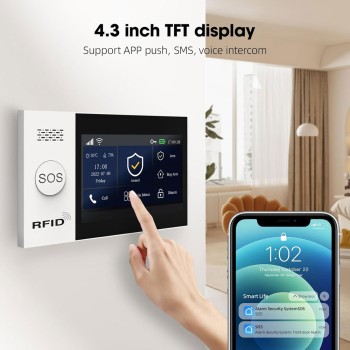 دزدگیر اماکن سیم‌کارتی PGST 107 شبکه 4G و گارانتی 6 ماهه