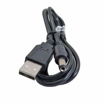 کابل تبدیل 120 سانتی متری USB به کانکتور نری 5.5 میلیمتری