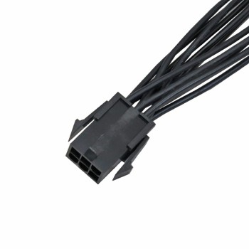 کابل تبدیل 6 پین مادگی پاور کارت گرافیک به دو 6 پین