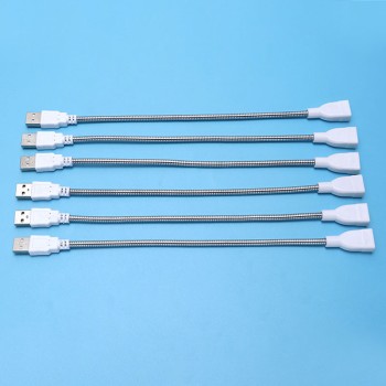 کابل افزایش طول 30 سانتی متری USB2.0 دارای بدنه آلومینیومی