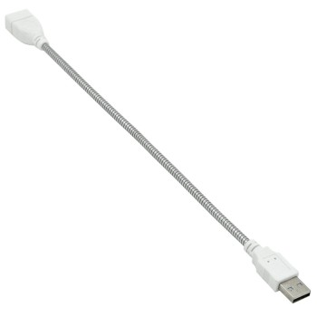 کابل افزایش طول 30 سانتی متری USB2.0 دارای بدنه آلومینیومی کابل افزایش طول 30 سانتی متری USB2.0 دارای بدنه آلومینیومی