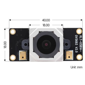 ماژول دوربین 5MP مدل OV5693 دارای پورت USB