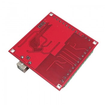 کارت کنترلر دستگاه CNC چهار محور با پشتیبانی از نرم افزار USB MACH3 و پالس خروجی 100KHz