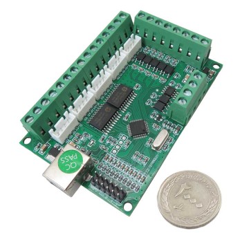 برد کنترلر CNC پنج محور USB MACH3 با خروجی 100KHz