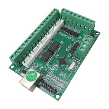 برد کنترلر CNC پنج محور USB MACH3 با خروجی 100KHz