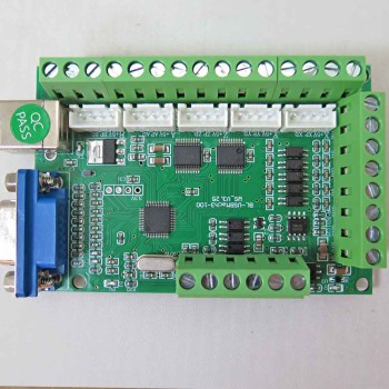 برد کنترلر CNC پنج محور USB MACH3 با خروجی 100KHz برد کنترلر CNC پنج محور USB MACH3 با خروجی 100KHz