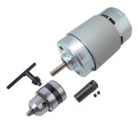 مجموعه اسپیندل موتور 775 ولتاژ 24-12 ولت DC با سه نظام B12