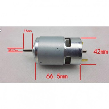 مجموعه اسپیندل موتور 775 ولتاژ 24-12 ولت DC با سه نظام B12