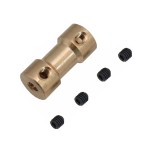 کوپلینگ برنجی 3.17 به 3.17 میلی متر مناسب دستگاه های CNC
