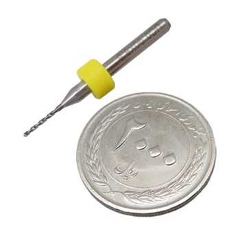مته کارباید ( تمام الماس ) سوراخکاری دارای سایز 0.9x3.175mm