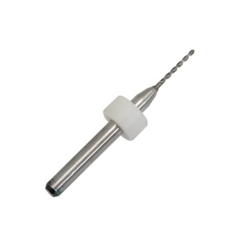 مته الماس سوراخکاری با نگهدارنده پلاستیکی - سایز 0.85x3.175 میلی متر