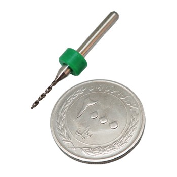 مته الماس سوراخکاری دارای سایز 1.2x3.175 میلی متر مته الماس سوراخکاری دارای سایز 1.2x3.175 میلی متر