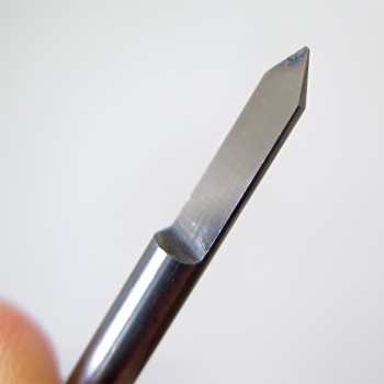 ابزار تراش و حک 3.175 دستگاه CNC دارای زاویه 60 درجه و قطر 0.1mm