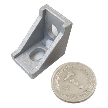 براکت نبشی 90 درجه 20x28