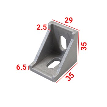 براکت نبشی 90 درجه 30×30 براکت نبشی 90 درجه 30×30